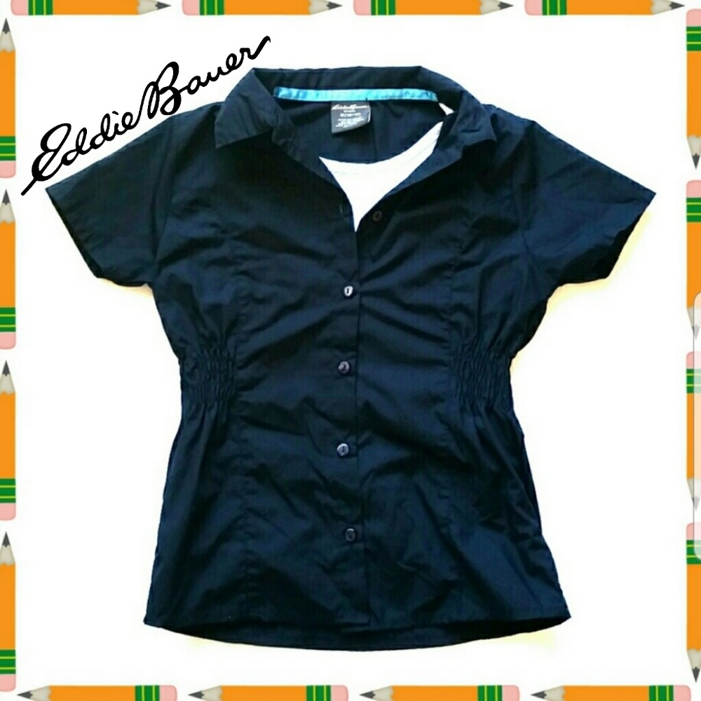2 in 1 button down uniform shirt
